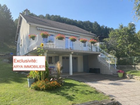 Belle maison 95 m2, grande terrasse 20m² au calme avec belle vue sans vis- à- vis, beau terrain clos, à Ancey à 4 KM Fleurey-sur-Ouche, Dijon, ARYA Immobilier