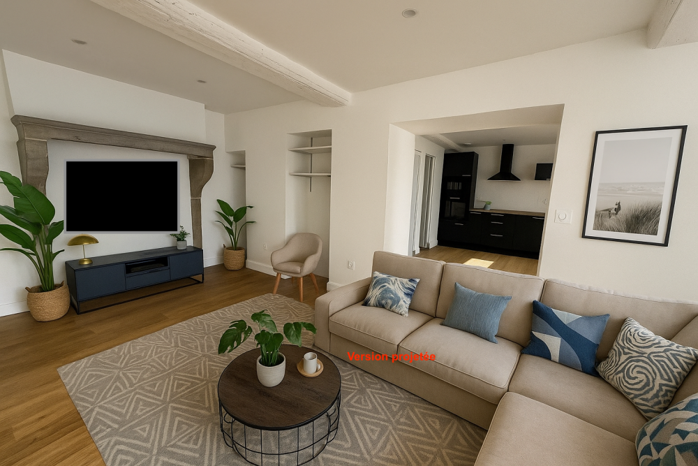 Charmante maison de village rénovée avec goût , en parfait état, trois chambres à Fleurey-sur-Ouche, ARYA IMMOBILIER, estimation gratuite sous 48h