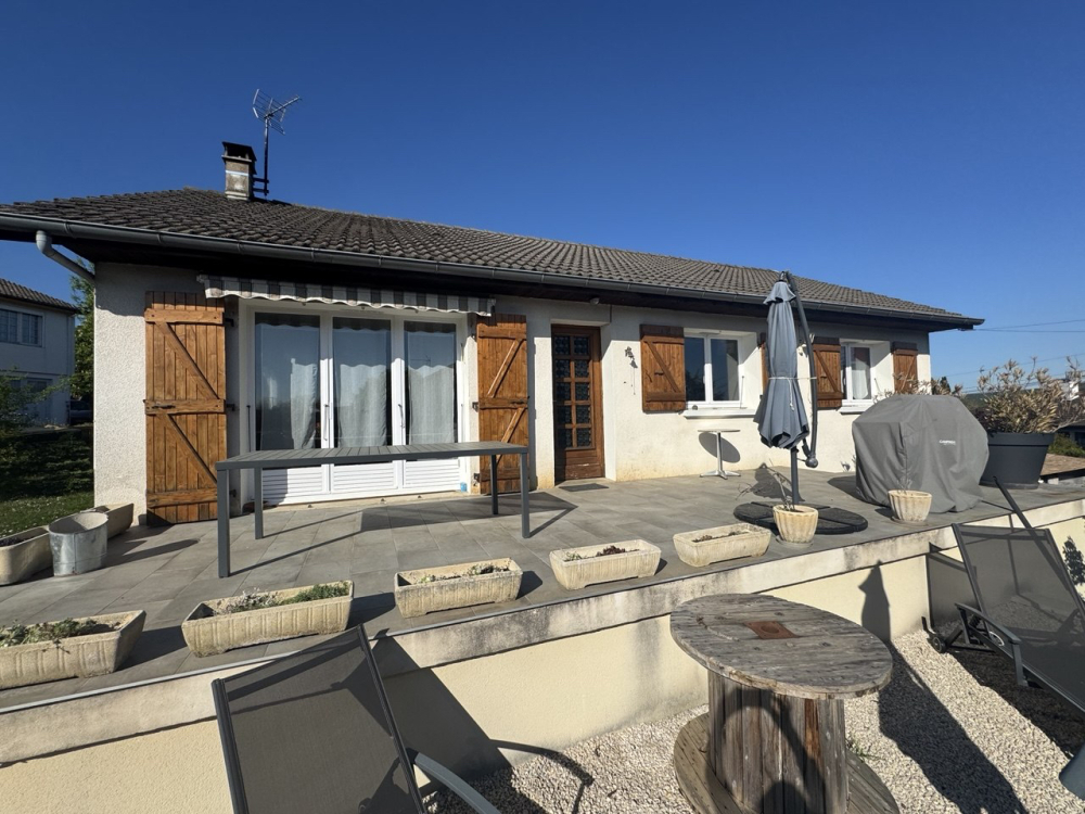 Maison 3 chambres avec terrasse, jardin et grand sous-sol complet - Fleurey-Sur-Ouche, ARYA immobilier estimation gratuite sous 48h