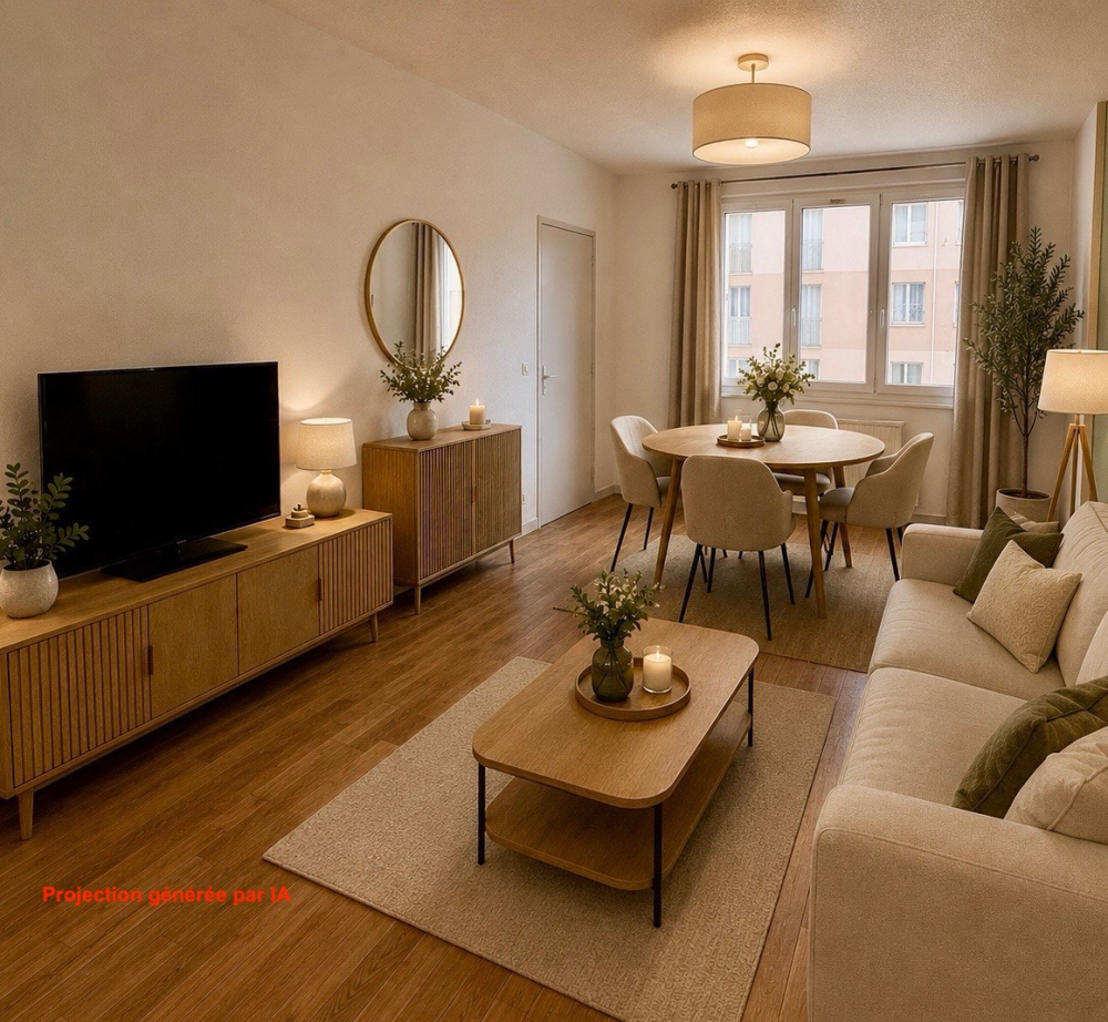 Quartier Parc Chevreul – Grand T2 lumineux de 50 m² avec cave et parking privatif, Dijon, ARYA Immobilier