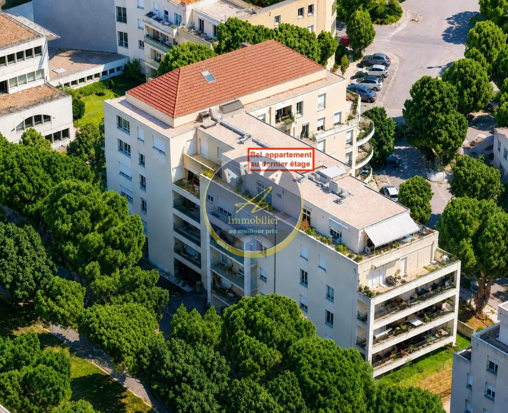 Superbe appartement lumineux avec terrasse vue panoramique – Dernier étage avec ascenseur, grand garage double, trois chambres, Dijon Toison d'Or, ARYA IMMOBILIER, Estimation sous 48h