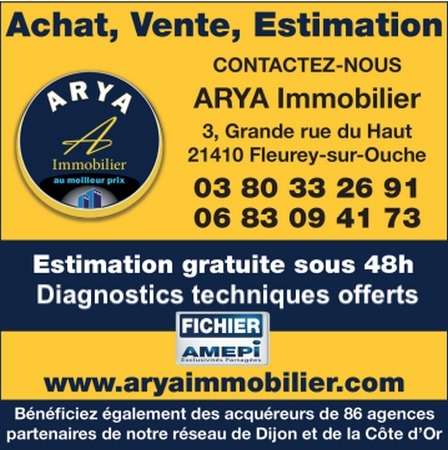 Estimation gratuite de bien immobilier sous 48h à Dijon, Dijon, ARYA Immobilier