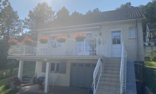 Belle maison 95 m2, grande terrasse 20m² au calme avec belle vue sans vis- à- vis, beau terrain clos, à Ancey à 4 KM Fleurey-sur-Ouche, Dijon, ARYA Immobilier