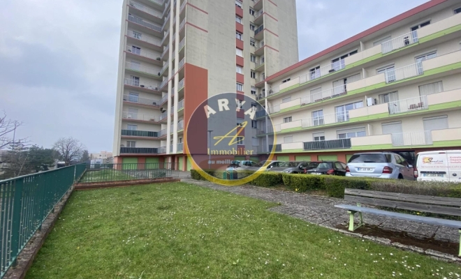 Bel appartement 65 m2 , deux chambres, balcon, cave, garage, ARYA Immobilier, estimation gratuite sous 48 h