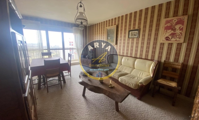 Bel appartement 65 m2 , deux chambres, balcon, cave, garage, ARYA Immobilier, estimation gratuite sous 48 h