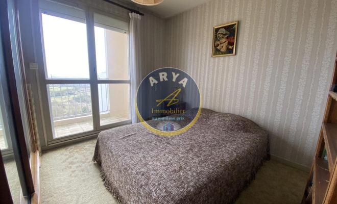 Bel appartement 65 m2 , deux chambres, balcon, cave, garage, ARYA Immobilier, estimation gratuite sous 48 h