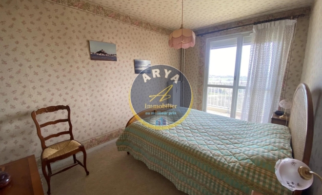 Bel appartement 65 m2 , deux chambres, balcon, cave, garage, ARYA Immobilier, estimation gratuite sous 48 h