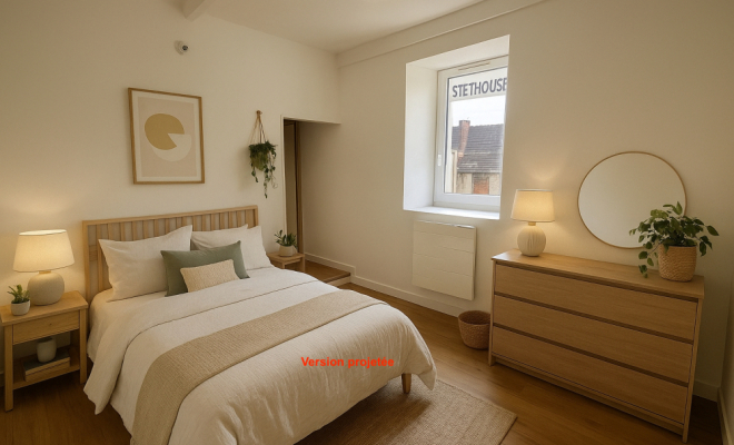 Charmante maison de village rénovée avec goût , en parfait état, trois chambres à Fleurey-sur-Ouche, ARYA IMMOBILIER, estimation gratuite sous 48h