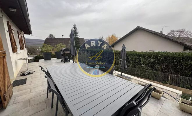 Maison 3 chambres avec terrasse, jardin et grand sous-sol complet - Fleurey-Sur-Ouche, ARYA immobilier estimation gratuite sous 48h
