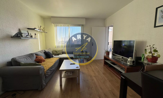 DIJON Gare / Darcy – Beau T3 traversant avec balcons, garage et cave, ARYA immobilier - estimation gratuite sous 48h