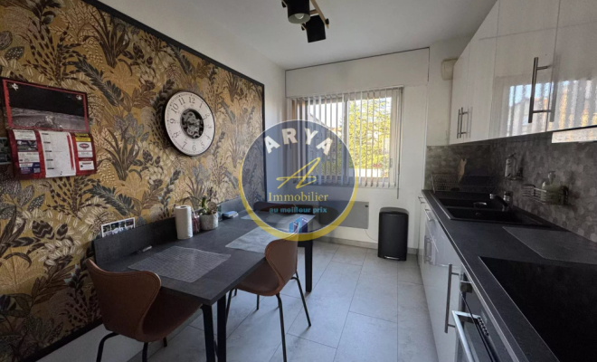 DIJON Gare / Darcy – Beau T3 traversant avec balcons, garage et cave, ARYA immobilier - estimation gratuite sous 48h