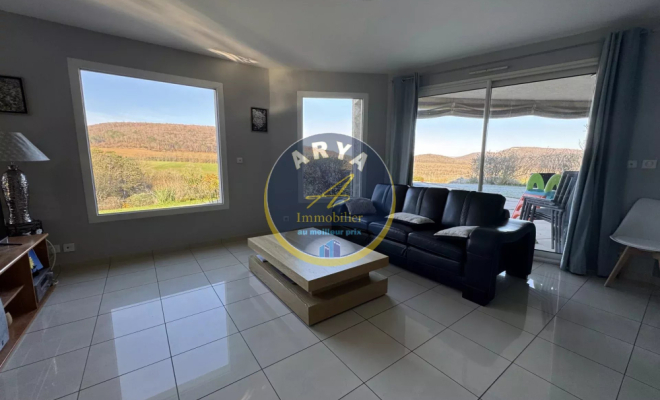 Maison lumineuse avec vue panoramique à URCY, ARYA immobilier estimation gratuite sous 48h