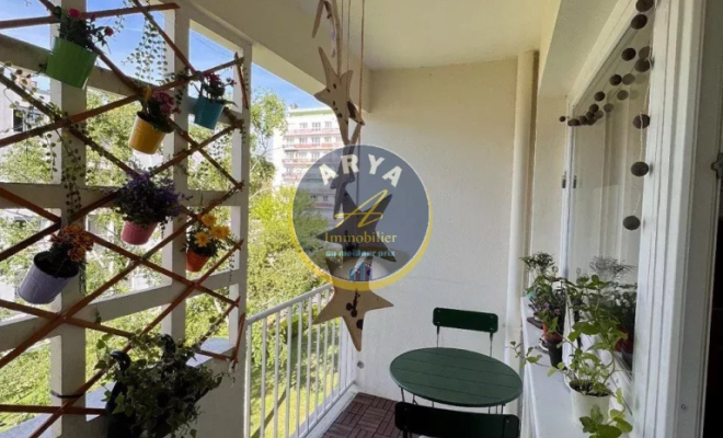 Montmuzard – T3 Coup de cœur lumineux avec balcon, cave et garage, ARYA Immobilier, estimation gratuite sous 48 h 