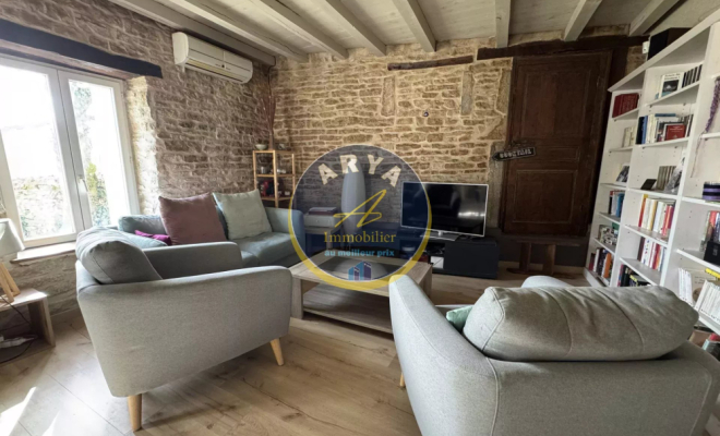 Maison en pierre de caractère avec jardin et garage Mâlain - Proche DIJON, Dijon, ARYA Immobilier