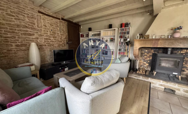 Maison en pierre de caractère avec jardin et garage Mâlain - Proche DIJON, Dijon, ARYA Immobilier