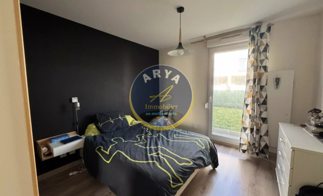 T1 bis avec jardin privatif, terrasse, parking et cave – Résidence récente (2011), Dijon, ARYA Immobilier