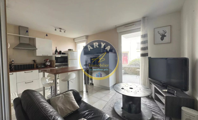 T1 bis avec jardin privatif, terrasse, parking et cave – Résidence récente (2011), Dijon, ARYA Immobilier