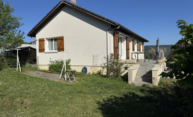 Maison 3 chambres avec terrasse, jardin et grand sous-sol complet - Fleurey-Sur-Ouche, ARYA immobilier estimation gratuite sous 48h