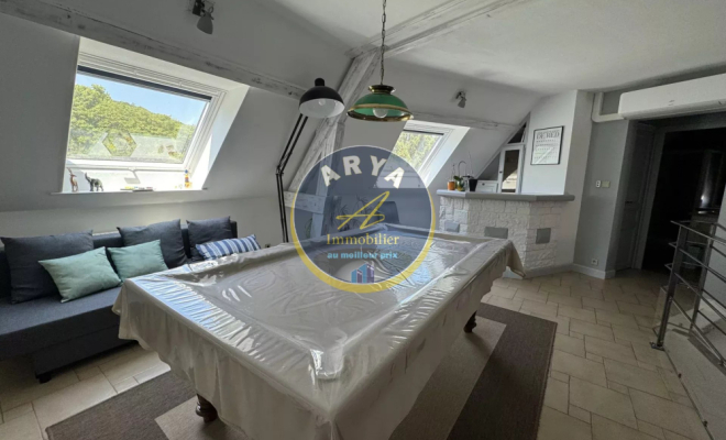 Belle propriété familiale avec piscine, sous-sol complet et vaste terrain arboré, ARYA Immobilier, estimation gratuite sous 48h