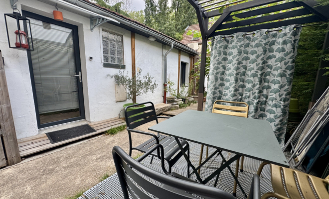 Maison cocon en pierre avec jardin, studio indépendant et vue sur l'Ouche – Dijon Centre, Dijon, ARYA Immobilier