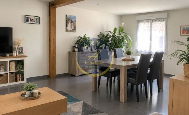 Belle maison avec quatre chambres sur un beau terrain au calme sans vis-à-vis, ARYA Immobilier, Estimation gratuite sous 48h
